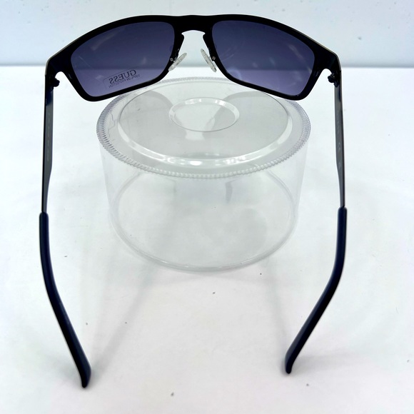 GUESS, BLACK METAL FRAME WITH LAVENDER  LENSES, SUNGLASSES, 100% UV PROTECTION - Picture 3 of 14